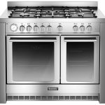 Baumatic BCD1025SS 100cm Dual Fuel Twin Cavity Range Cooker