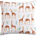 Rosa & Clara Designs giraffes mini cushion cut out