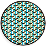 Jonathan-Adler—Mykonos-melamine-plate,-blue—Portrait