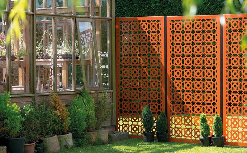 Aden panel in Burnt Orange, £295, Decori