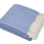The-Original-Chair-Company-Weaver-Green-Diamond-Cobalt-Blanket-£45.00