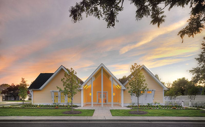 A specially adapted house designed for wounded soldiers, Virginia, 2011.