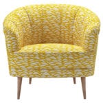 Sofa.com Harper armchair in Gail Bryson Trill Yolk