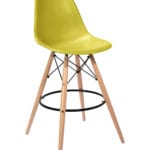 2Danetti Yellow Eames Bar Stool