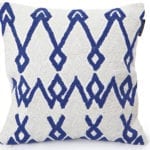 5Lexington, Rope Sham, White & Blue, £69 www.harveynichols.co.uk