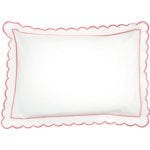 PINK_Sophie Conran www.sophieconran.com 0207 603 1522 Coral Scallop Oxford Pillowcase £20.00