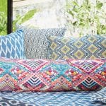 1A Rum Fellow Nica XL Bolster & Indigo Window Cushions – A Rum Fellow