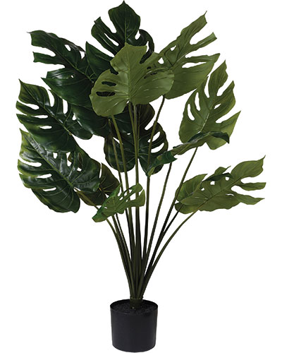Faux Monstera Potted Plant, £68, Audenza