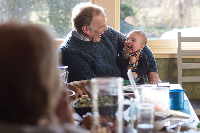 Rob and grandson Robbie