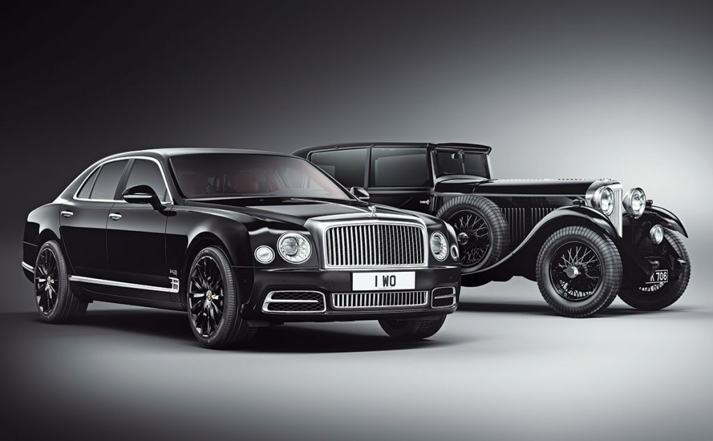 Old and new side by side: Bentley’s limited-edition Mulsanne and its inspiration, W.O.’s own 8-litre model