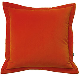 Orange-velvet-cushion-Rume