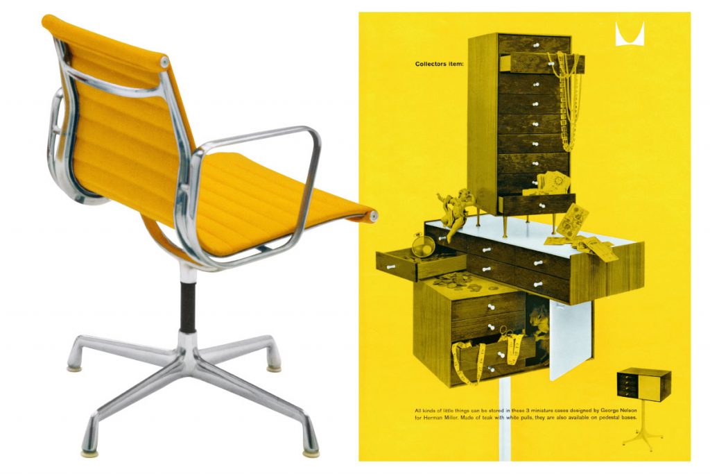 yellow-chair-and-advert