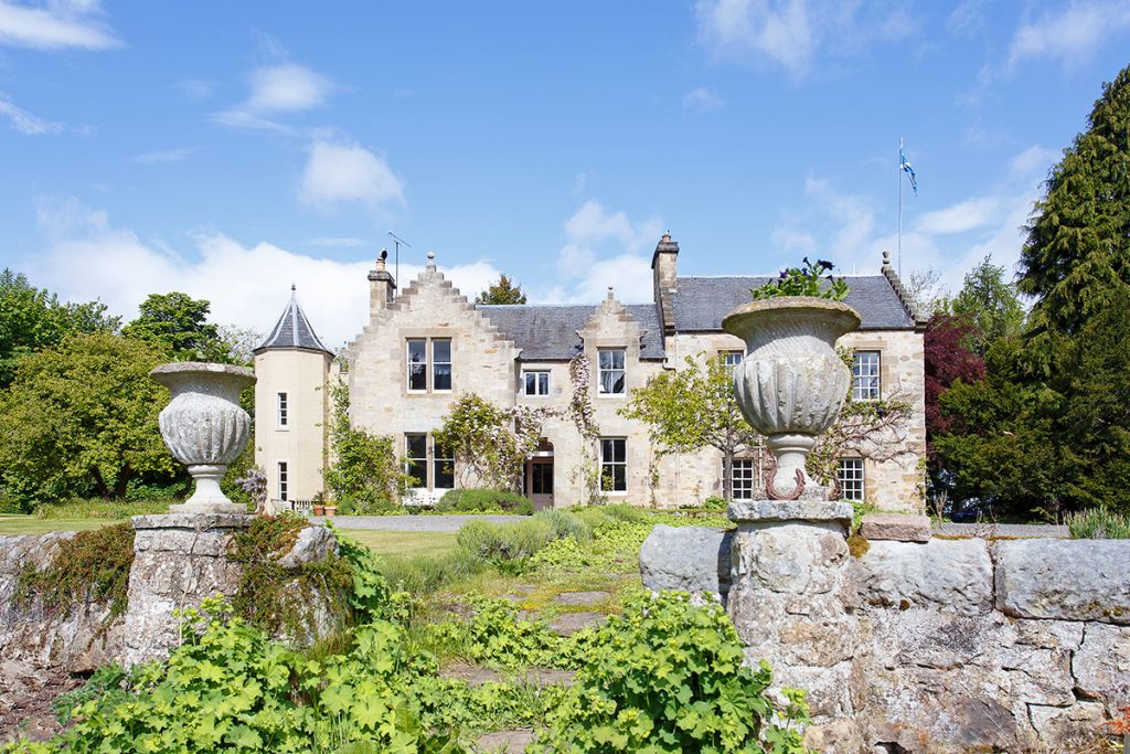 The artist’s home in East Lothian