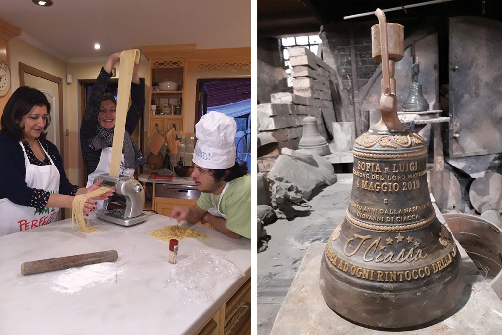 family-making-pasta-and-wedding-bell