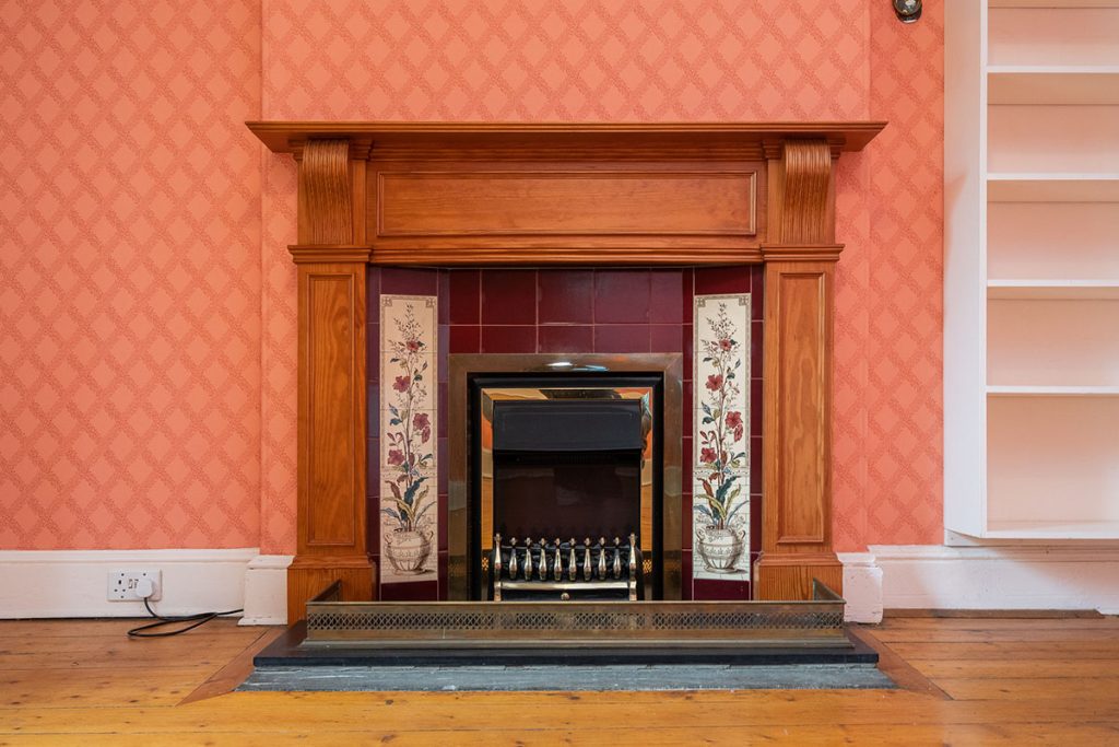 Traditional Victorian Fireplace