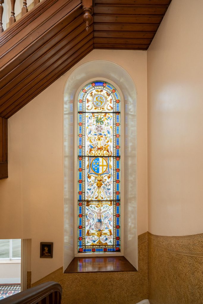 Victorian Home Stained Glass Window