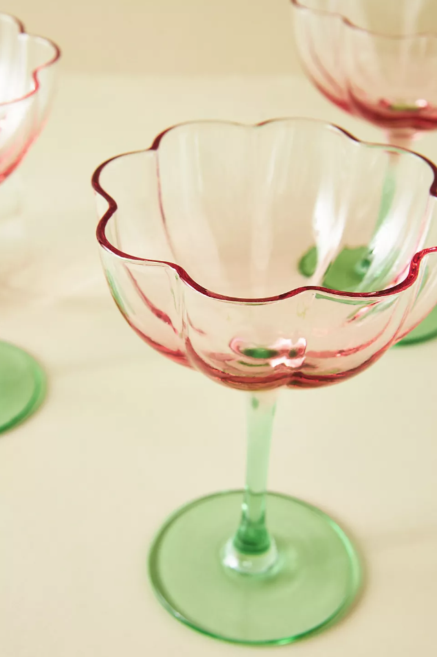 cocktail glasses