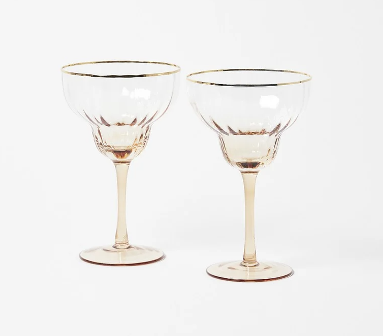 cocktail glasses