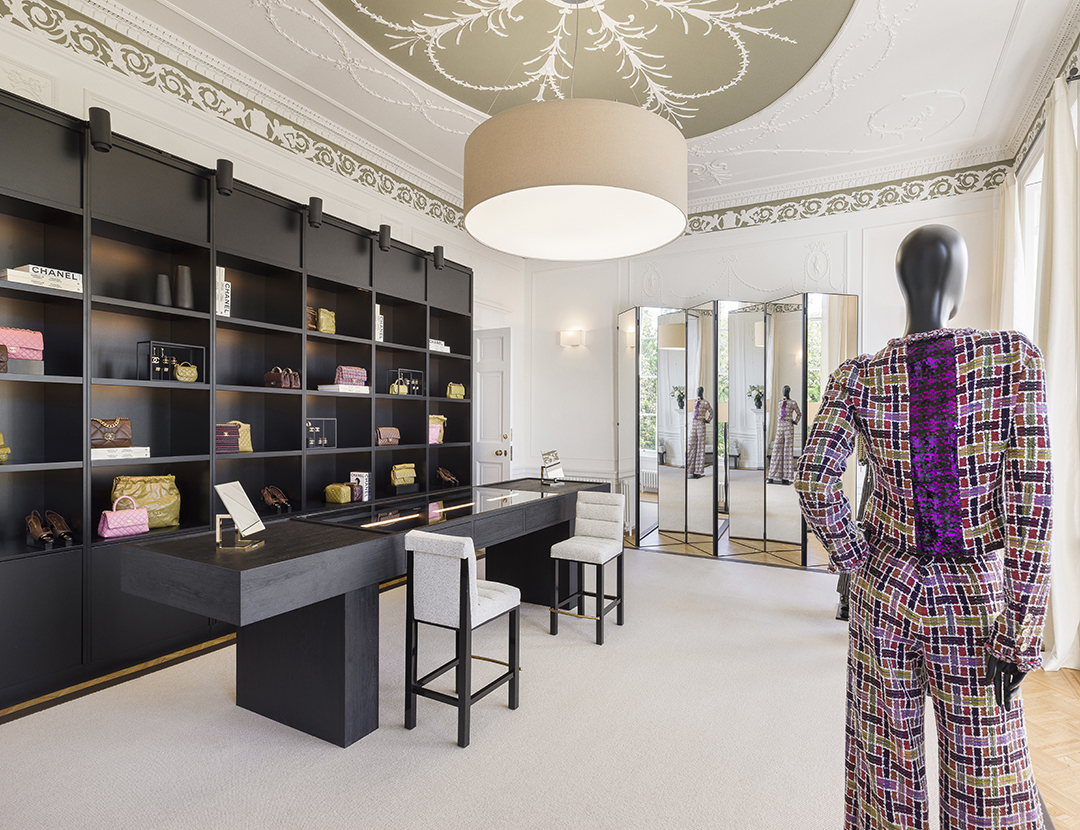 Chanel makes a home in Edinburgh with all shades of glam