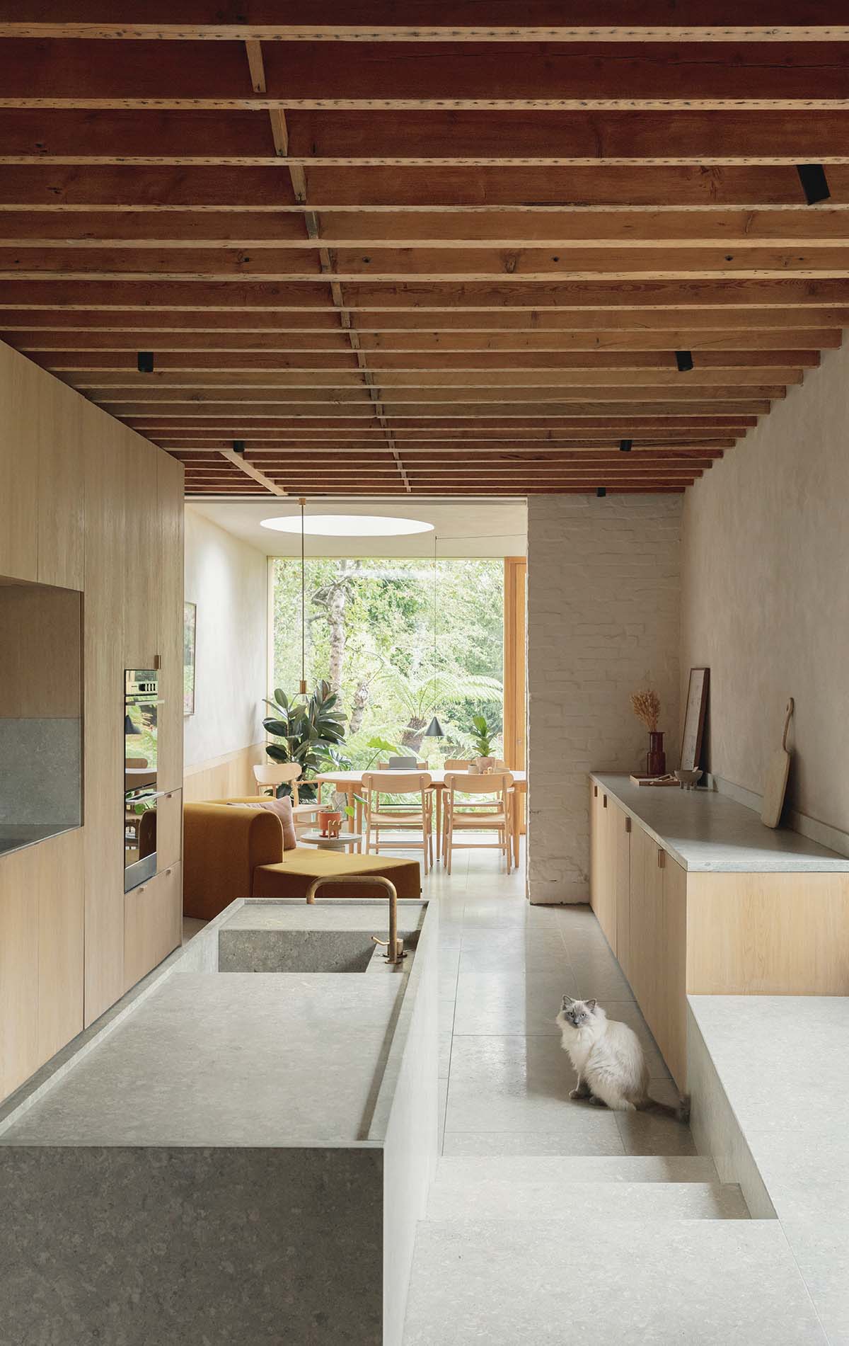 A kitchen in a London Passivhaus