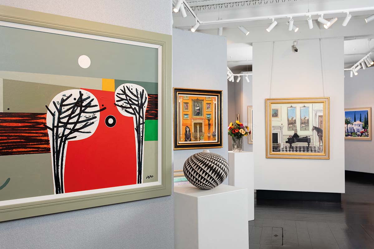 Morningside Gallery champion contemporary Scottish art Homes & Interiors Scotland