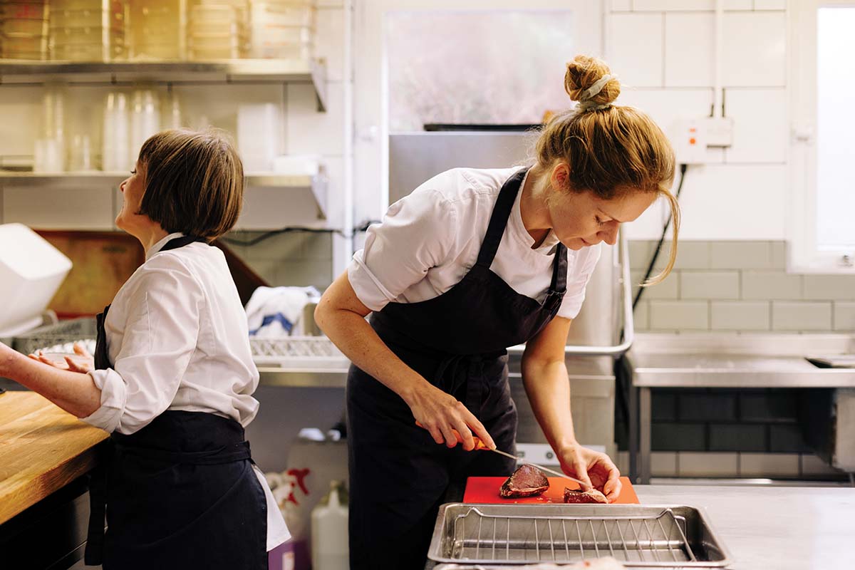 Based in Scotland, Inver Restaurant is the fond workplace for a small team of committed and passionate chefs in Pam's kitchen.