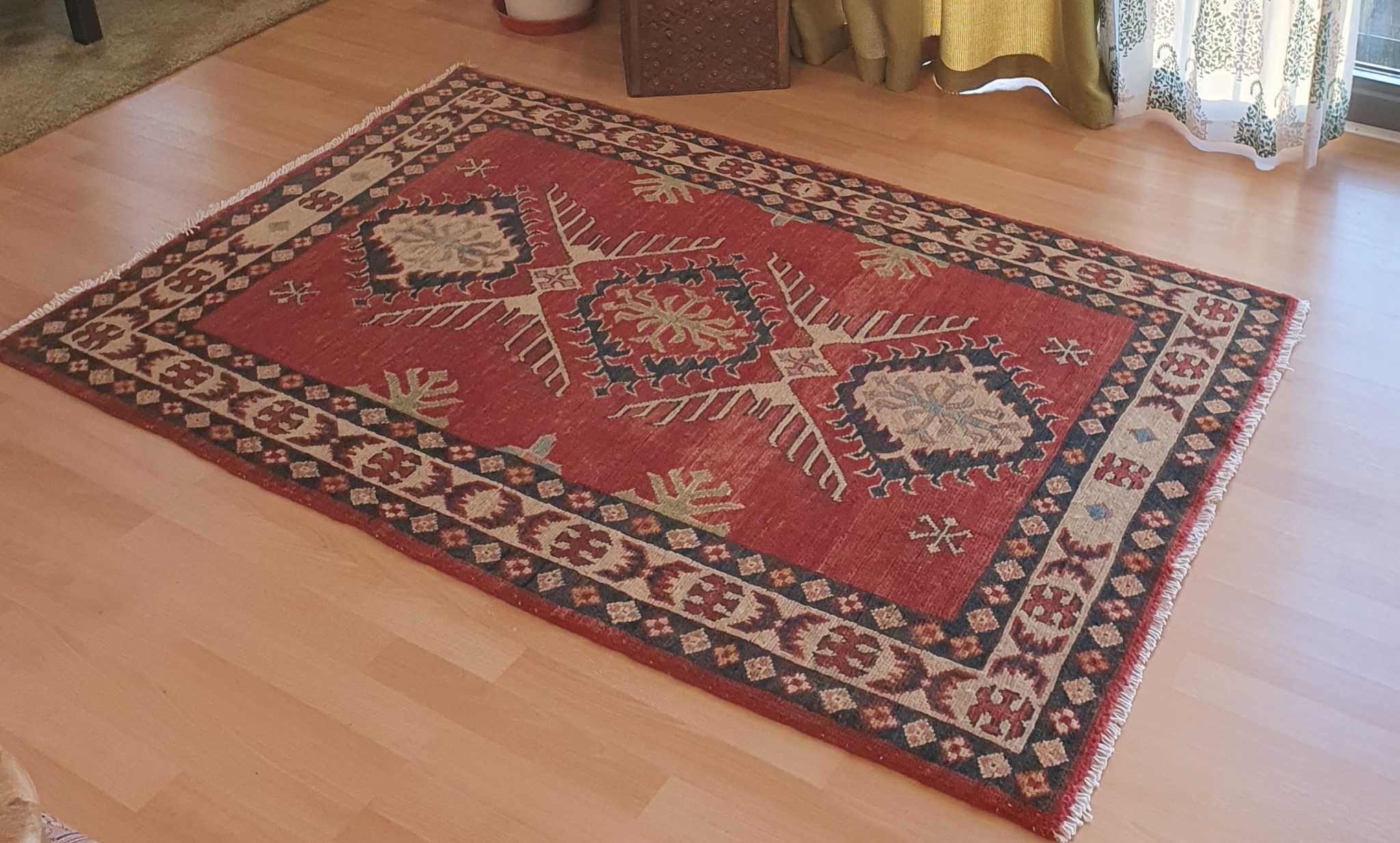 WIN a handmade Afghan Kazak Rug from The Rug Cottage worth £520
