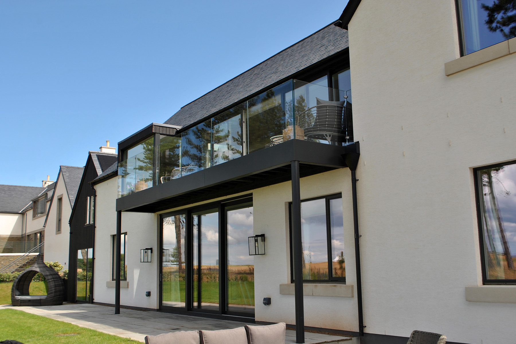 Sea View is the name of one of the Scotland's Home of the Year contestants for 2024. Exterior is pictured