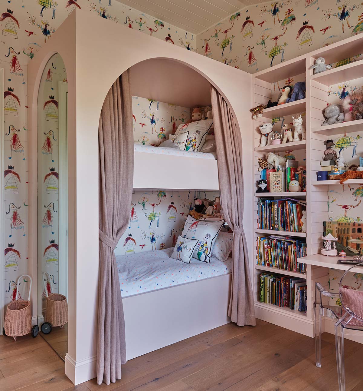 Children's bedroom 1 in Francesco Molinari's LA home