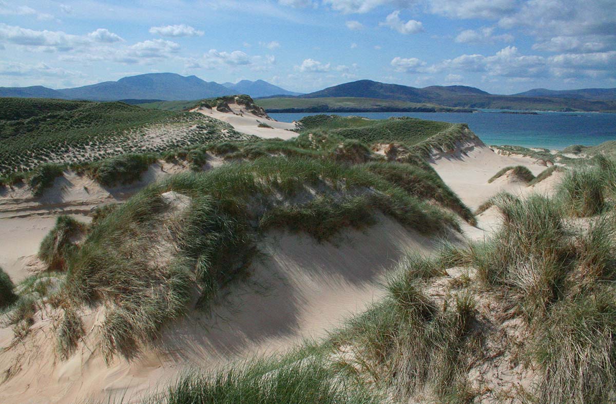 Balnakeil sand dunes near Durness, Scotland