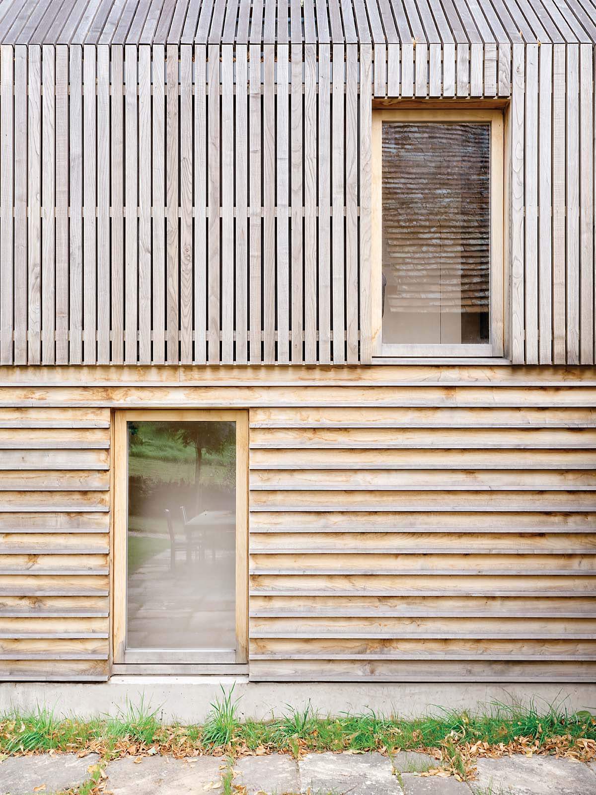 No gutters or pipes on this Victorian school house renovated and designed by Bindless Dawes and Joa Studholme