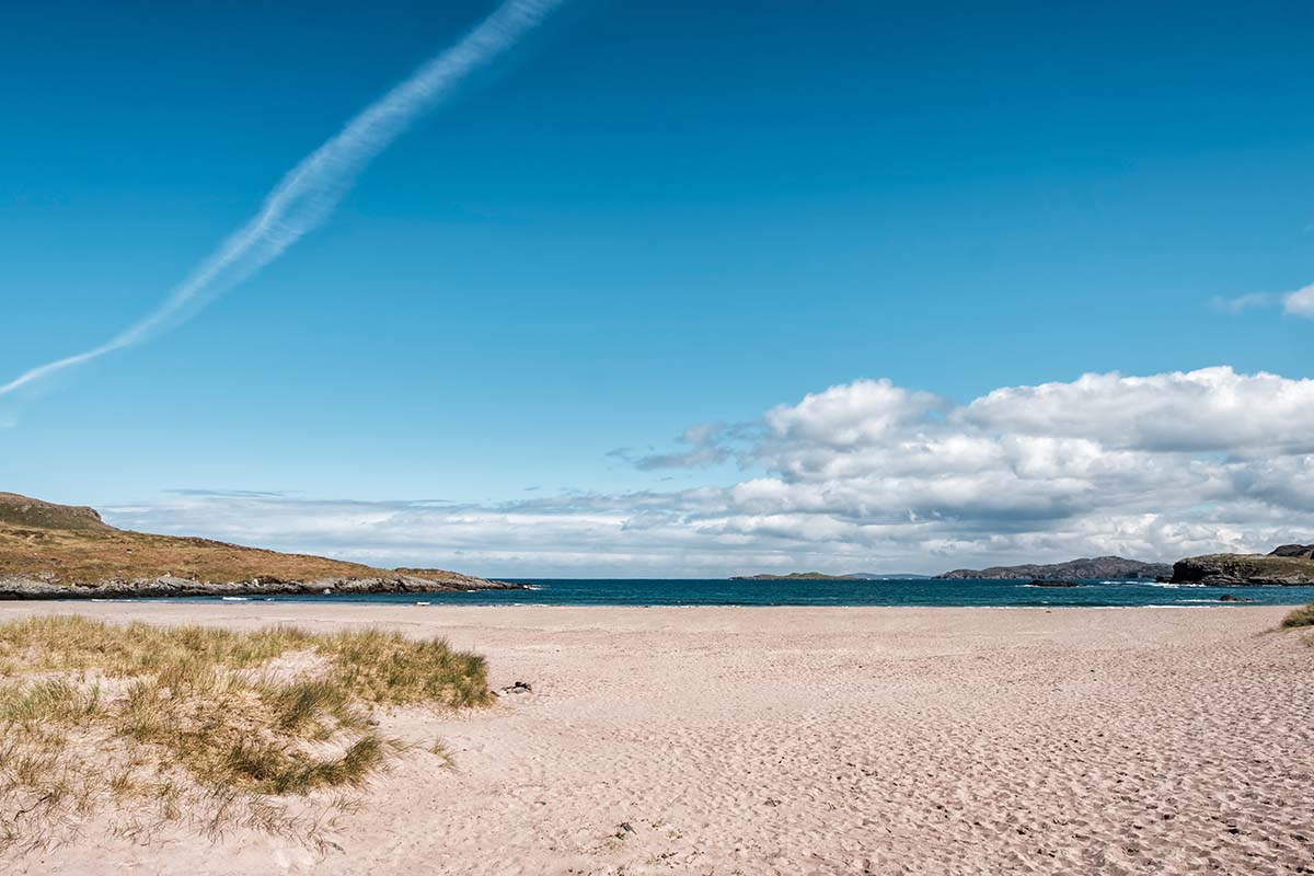 Clashnessie Bay, near Lairg, North Coast 500 beach