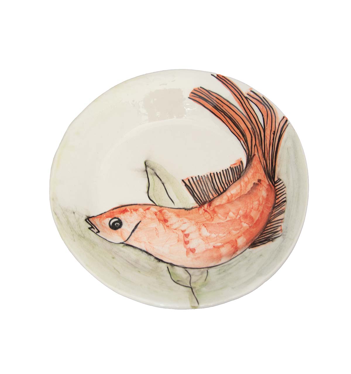 Nautical plate design prawn from Rock the Kasbah