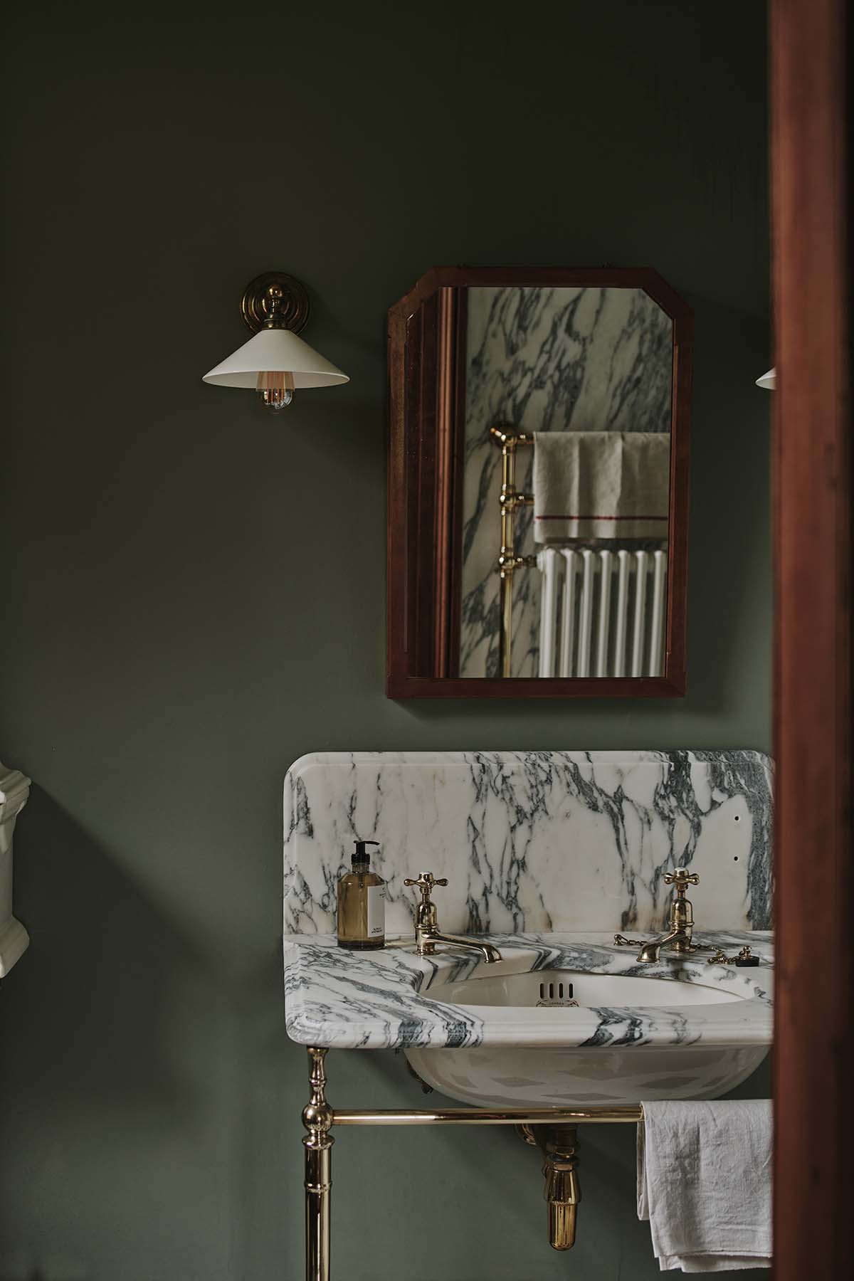 Bathroom in Aldourie Castle, Scotland