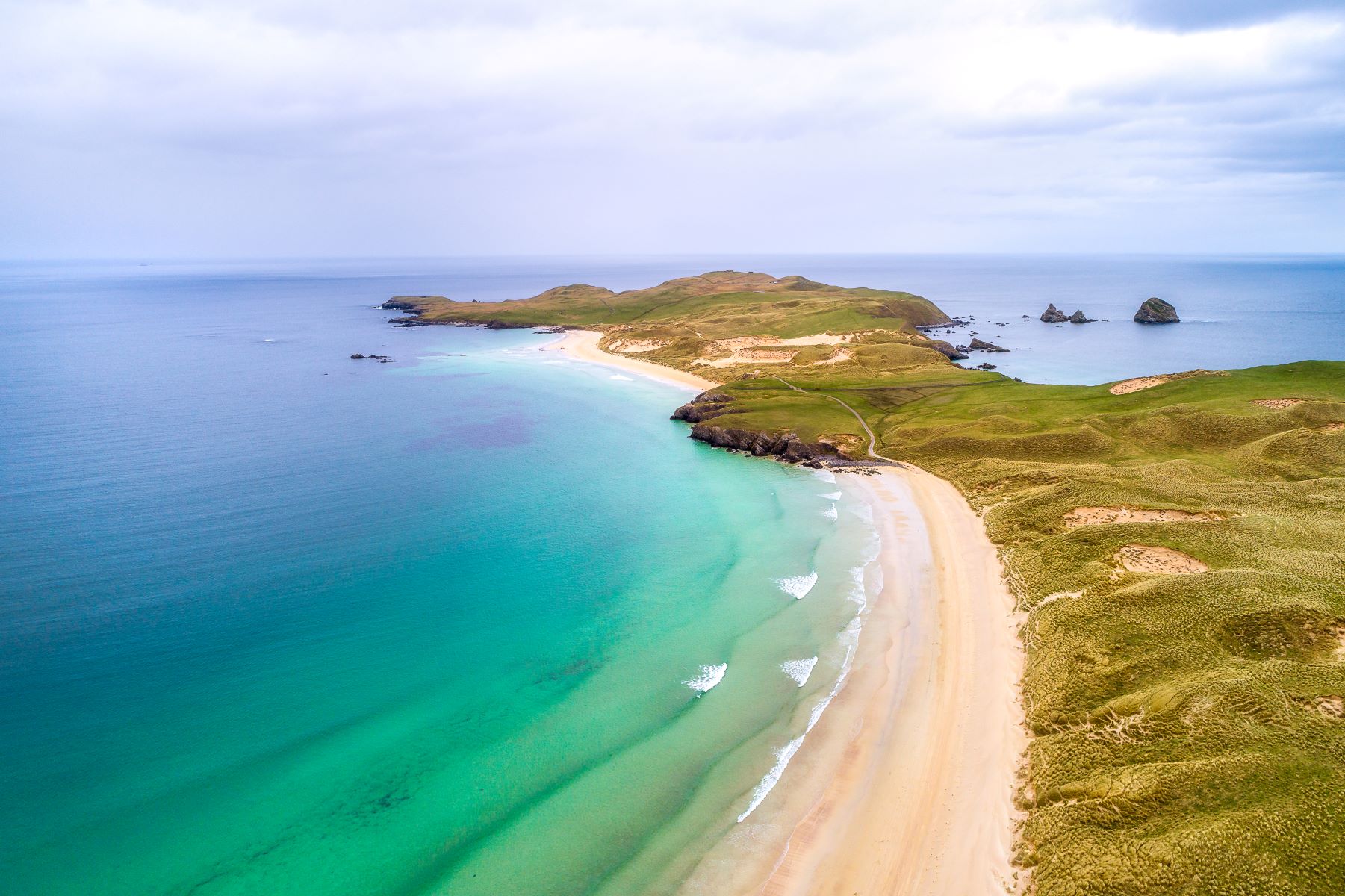 North Coast 500 beaches - Balnakeil Beach near Durness