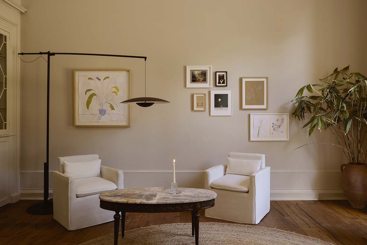 A living room in Boath House