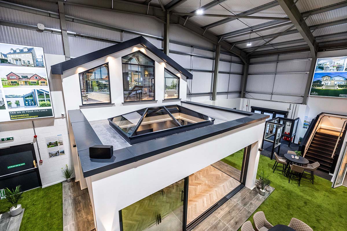 skylight on family home