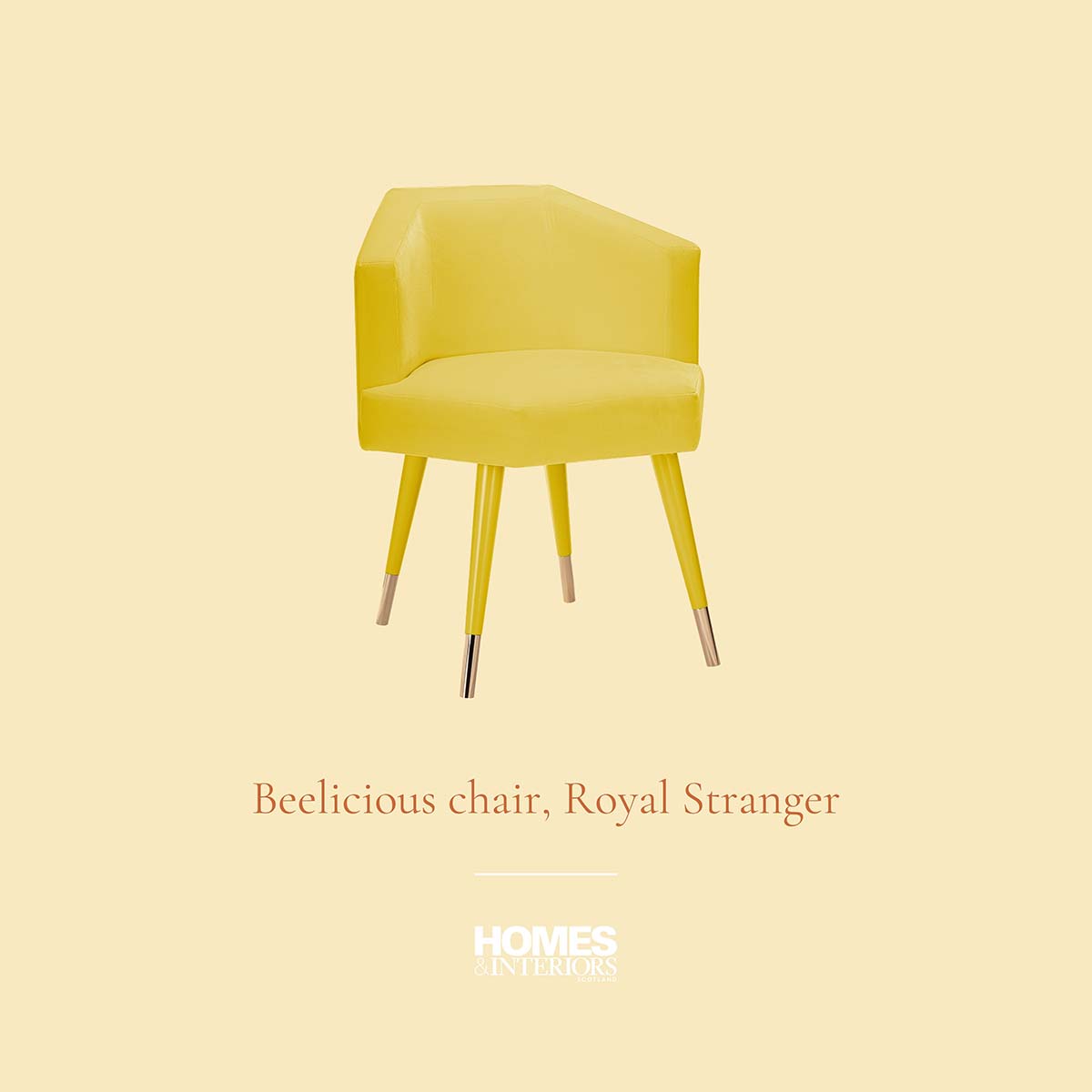 Yellow chair for your home decoration ideas