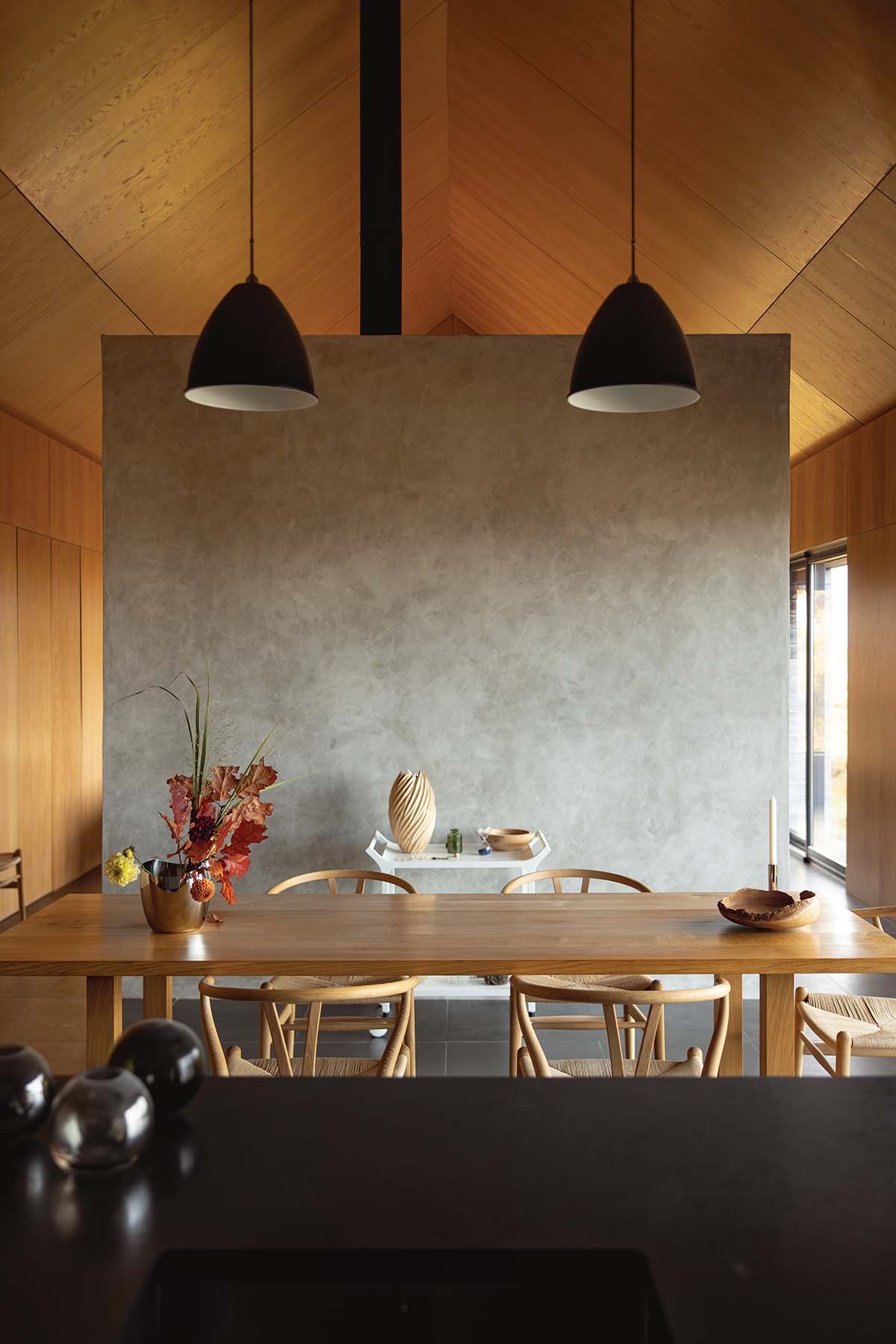 kitchen and dining area of a skye home