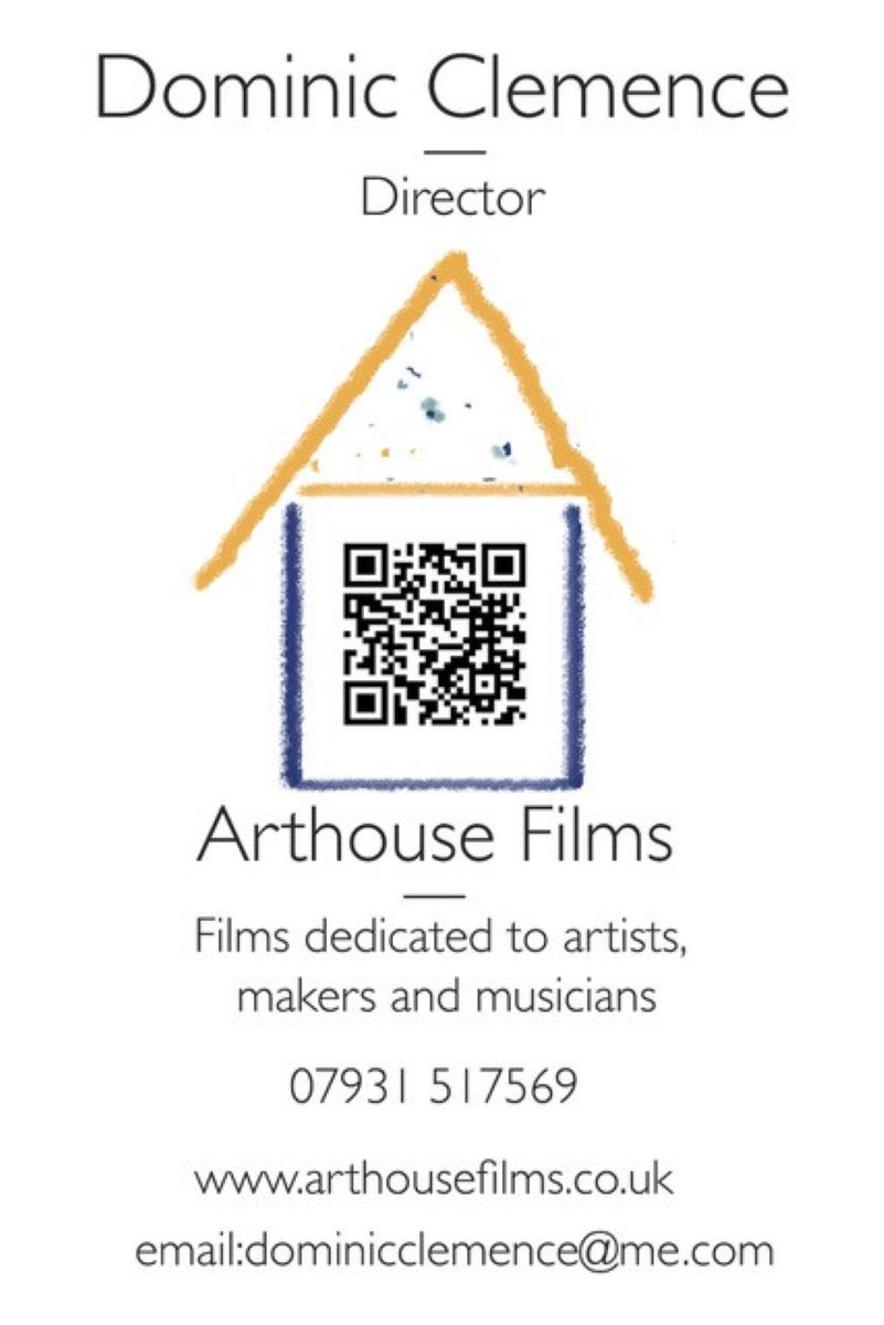 arthouse films logo and qr code