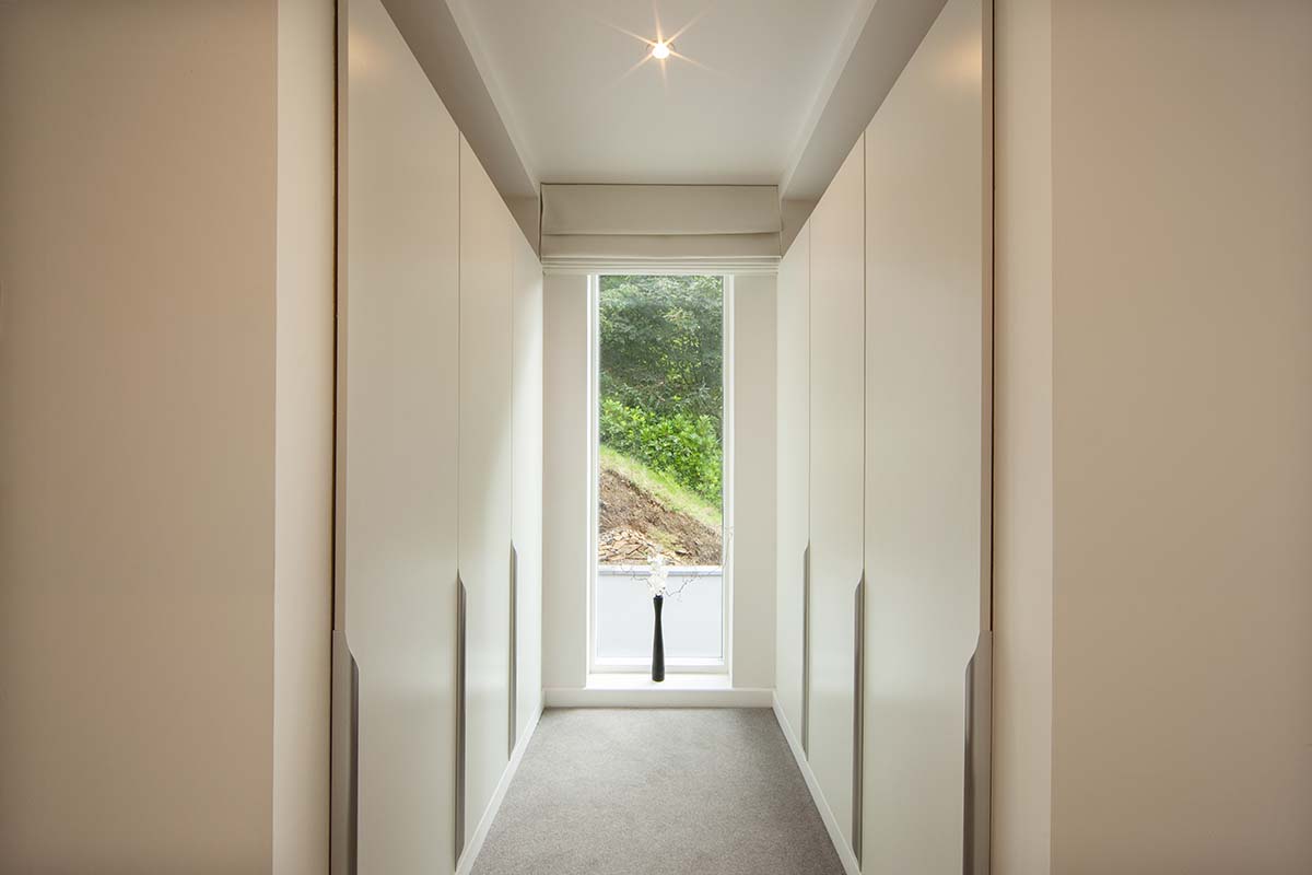 interior shots of hallway for Blackwood house