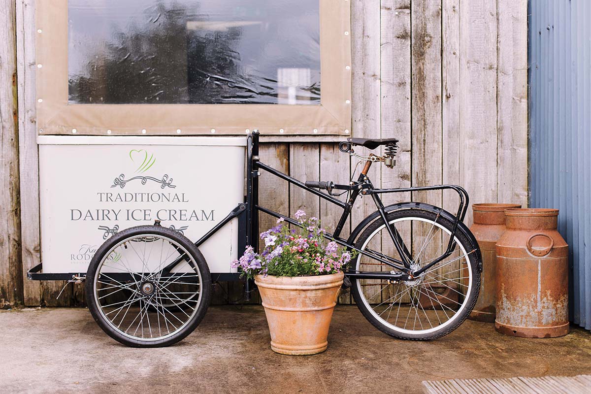 katy rodger dairy ice cream bicycle