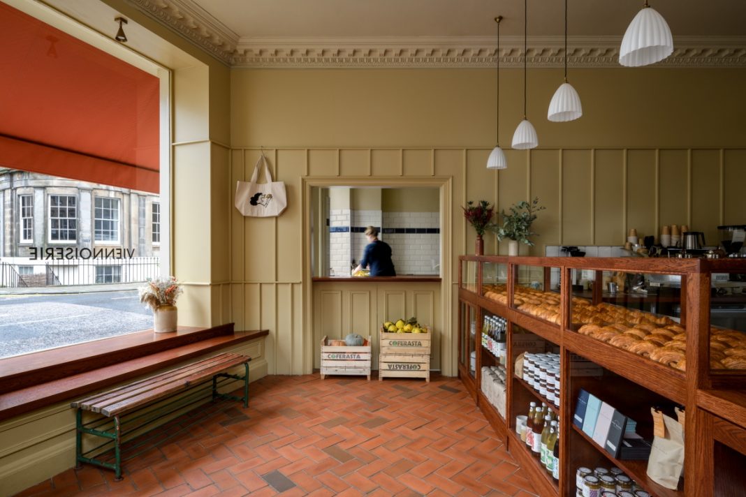 lannan bakery in edinburgh interior shot