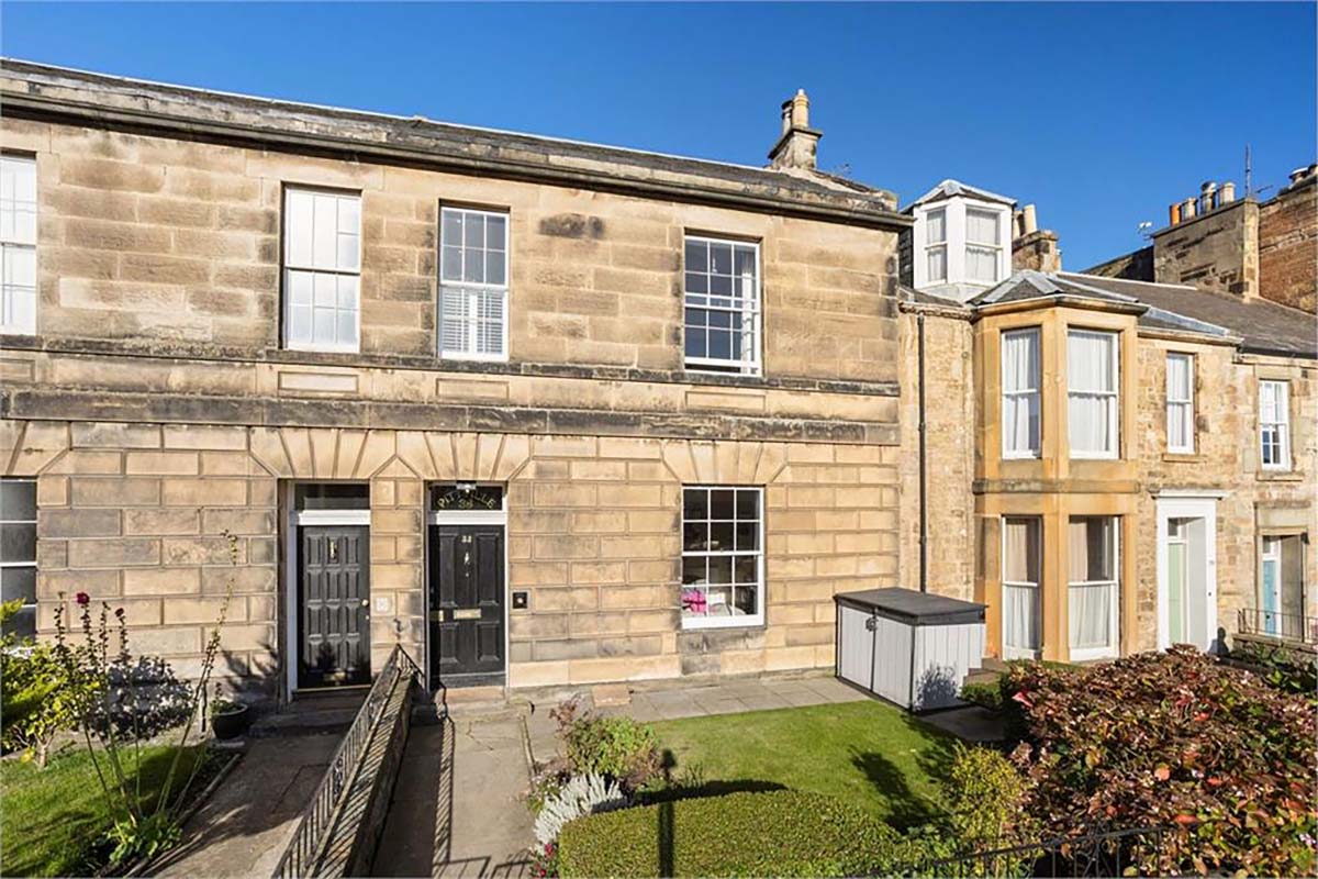 portobello georgian terrace villa in edinburgh for sale with espc