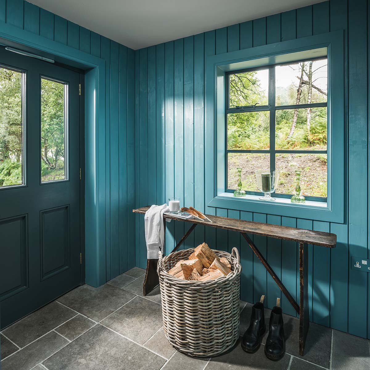 hallway of fern cottage