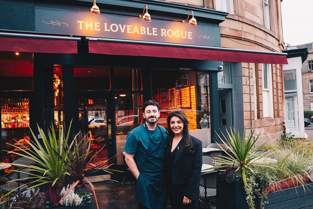 the loveable rogue glasgow restaurant founders Joe and Amalia Lazzerini