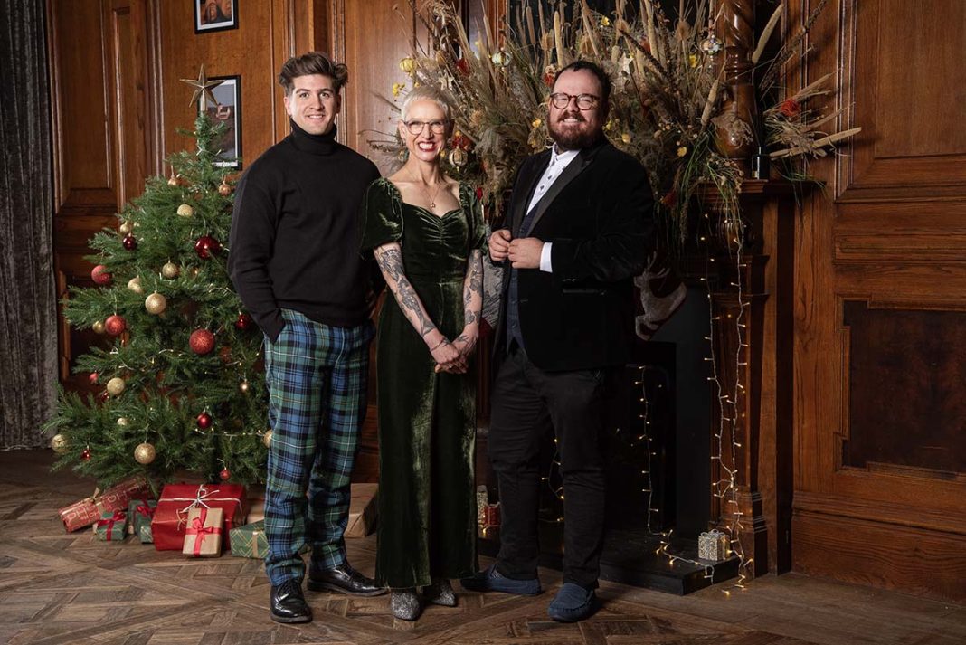 scotlands christmas home of the year picture of the judges for 2024 - applications are OPEN