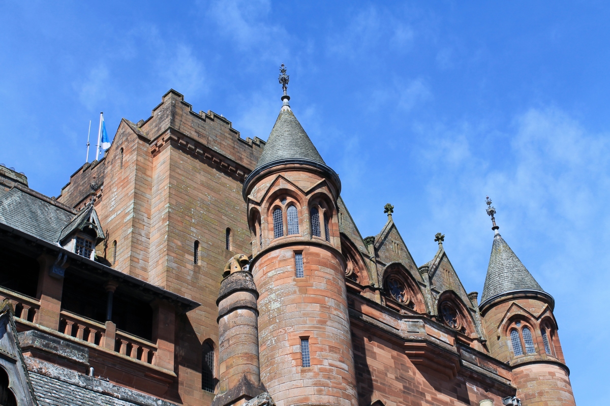 Mount Stuart House on the Isle of Bute, Scotland