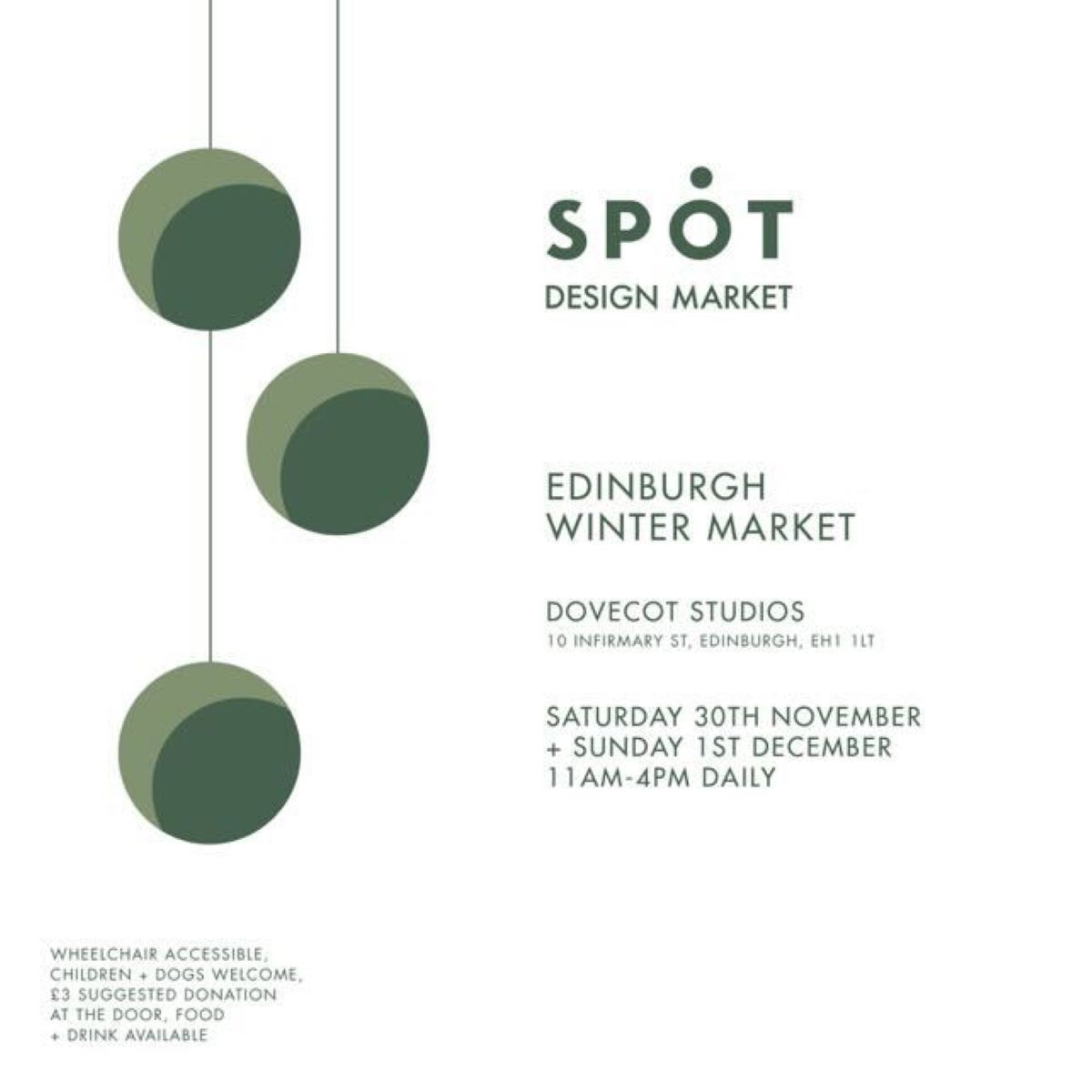 spot design market host first market in edinburgh this christmas