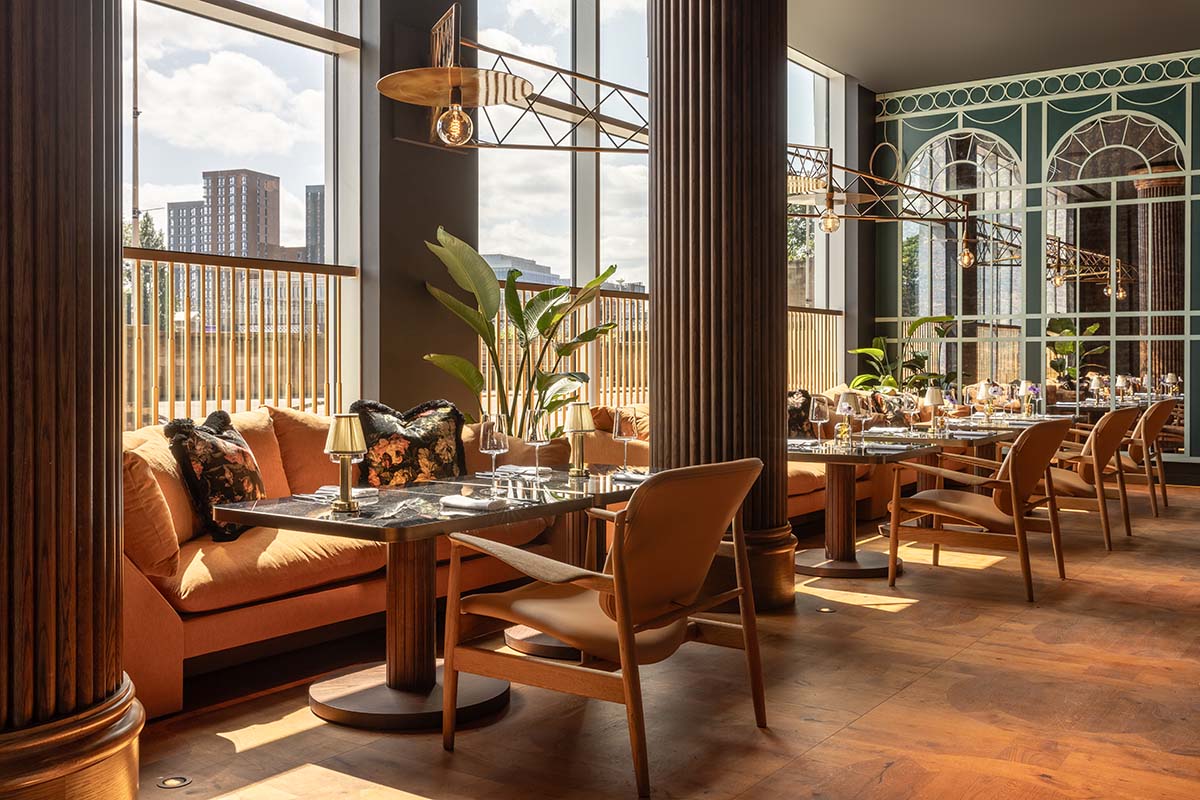 Virgin Edinburgh's luxurious Commons Club makes for the perfect festive dining spot